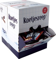Chocolade Koetjesreep mini circa 180 stuks 180 Stuk