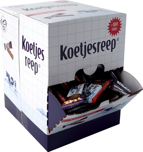 Chocolade Koetjesreep mini circa 180 stuks 180 Stuk