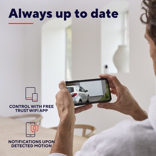 Beveiligingscamera Trust IPCAM-3900 Wi-Fi wit 1 Stuk-3