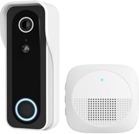 Deurbelcamera Trust DOORCAM-3000 Wi-Fi wit 1 Stuk