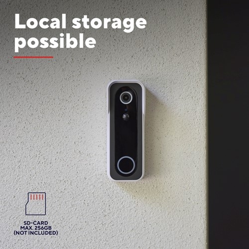 Deurbelcamera Trust DOORCAM-3000 Wi-Fi wit 1 Stuk-4