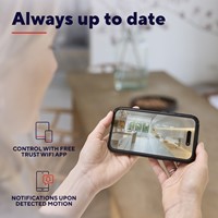 Beveiligingscamera Trust IPCAM-2800 Wi-Fi wit 1 Stuk-3