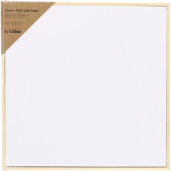 Canvaspaneel Creativ Company 300x300mm wit 1 Stuk