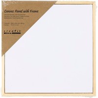 Canvaspaneel Creativ Company 158x158mm wit 1 Stuk