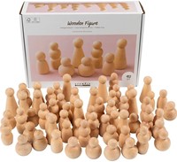 Figuurtjes Creativ Company hout doos 90 stuks 90 Stuk-2