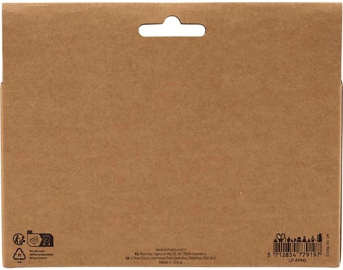 Blikjes Creativ Company set 4 stuks zilver 4 Stuk-3