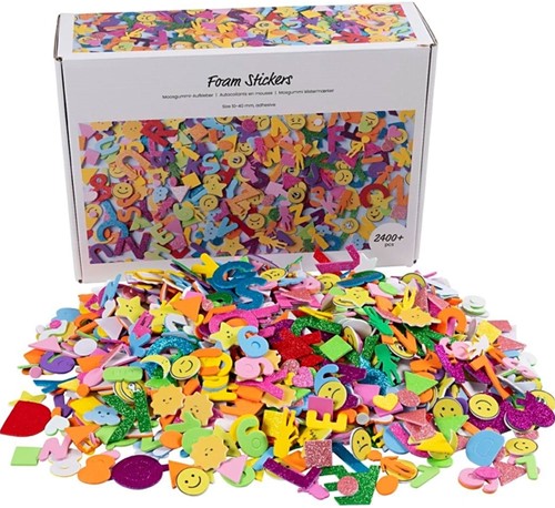 Foamstickers Creativ Company 2640 stuks 2460 Stuk-2