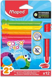 Kleurpotlood Maped ColorPeps Infinity 12 kleuren 12 Stuk
