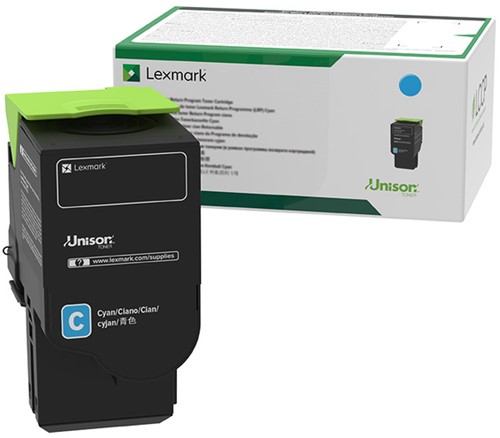 Tonercartridge Lexmark C232HC0 HC blauw
