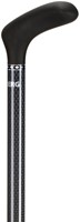 Wandelstok Able2 opvouwbaar carbon soft handvat zwart-2