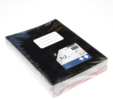 Schrift Kangaro A5 lijn 160pag 60gr 10st assorti 10 Stuk-2