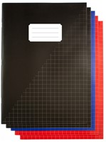 Schrift Kangaro A4 ruit 10mm 160pag 60gr 5st ass 5 Stuk