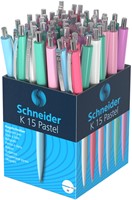 Balpen Schneider K15 M pastel assorti 1 Stuk-2