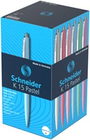 Balpen Schneider K15 M pastel assorti 1 Stuk-3