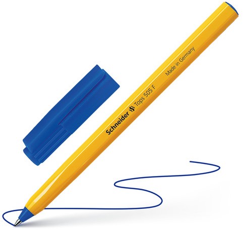 Balpen Schneider Tops 505 F blauw 1 Stuk-3