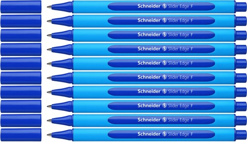 Balpen Schneider Slider Edge F blauw 1 Stuk-3