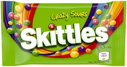 Snoep Skittles crazy sour zak 45gr