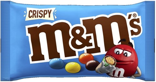 Snoep M&M Crispy zak 36 gram
