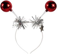 Haarband Decoris kerstthema 6 dessins assorti-3