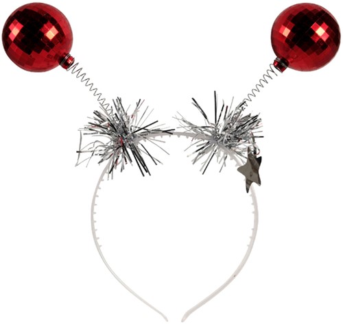 Haarband Decoris kerstthema 6 dessins assorti-3