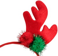 Haarband Decoris kerstthema 6 dessins assorti-13