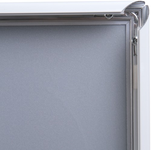 Kliklijst Office rechte hoeken A4 25mm wit-3