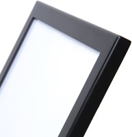 Menustandaard Office magnetisch acryl vak A4 zwart-2