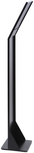 Menustandaard Office magnetisch acryl vak A4 zwart-3