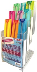 Leesliniaal Arda Easy Reading 0.7mm assorti display à 36 stuks