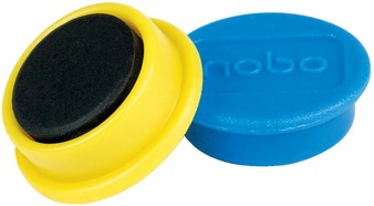 Magneet Nobo 24mm assorti 10 stuks-1