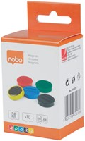 Magneet Nobo 38mm assorti 10 stuks-2
