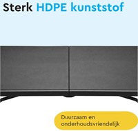 Vouwtafel BRASQ 180x70x74cm FT180 zwart-3
