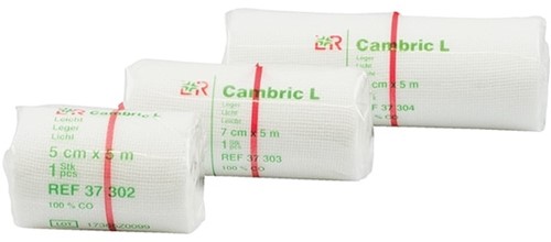 Cambric windsel 5cmx5m 20 stuks