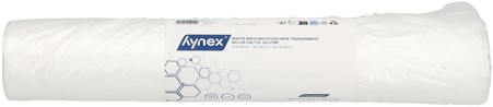 Afvalzak Hynex 50x55cm HDPE recycled T15 25L transparant rol à 50 stuks