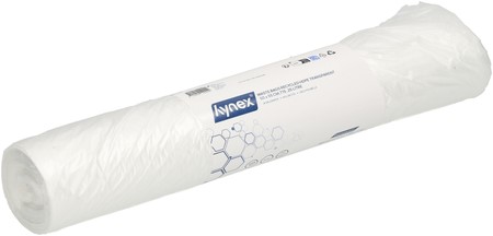 Afvalzak Hynex 50x55cm HDPE recycled T15 25L transparant rol à 50 stuks-2