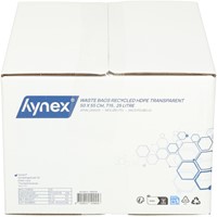Afvalzak Hynex 50x55cm HDPE recycled T15 25L transparant rol à 50 stuks-5