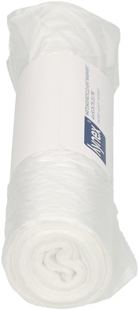 Afvalzak Hynex 45x50cm HDPE recycled T15 20L transparant rol à 50 stuks-3