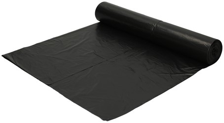 Afvalzak Hynex 70x110cm HDPE recycled T25 120L zwart rol à 25 stuks-2