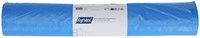 Afvalzak Hynex 70x110cm HDPE recycled T25 120L blauw rol à 25 stuks-1