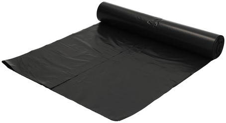 Afvalzak Hynex 60x80cm LDPE recycled T40 60L zwart rol à 20 stuks-2