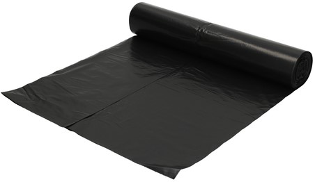 Afvalzak Hynex 60x80cm LDPE recycled T60 60L zwart rol à 20 stuks-2