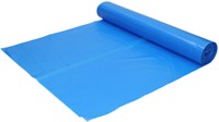 Afvalzak Hynex 80x110cm LDPE recycled T60 130L blauw rol à 20 stuks-2