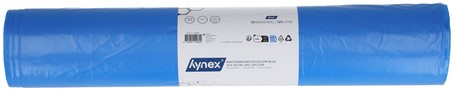 Afvalzak Hynex 70x110cm LDPE recycled T60 120L blauw rol à 20 stuks-1