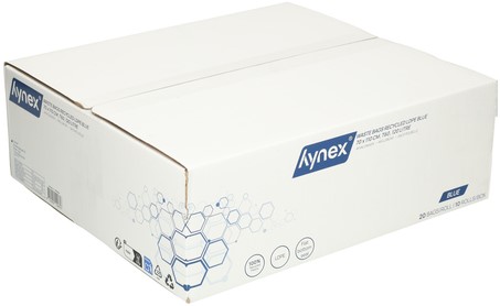 Afvalzak Hynex 70x110cm LDPE recycled T60 120L blauw rol à 20 stuks-4