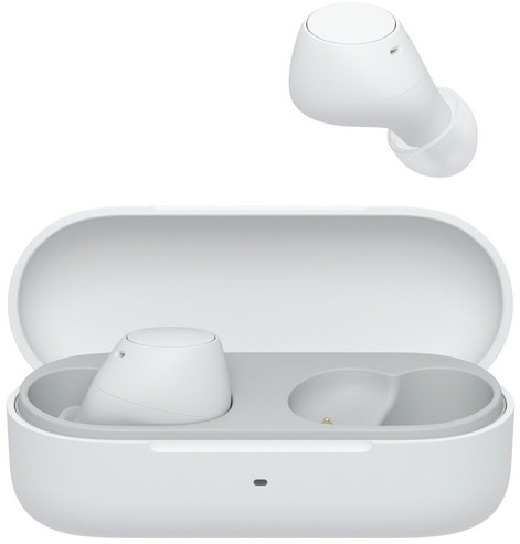 Oordopjes Sony WFC510 draadloos Bluetooth in ear wit-1