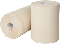 Handdoekrol E-Tissue Q14 Matic XL klein 2-laags 130m naturel 127315-2