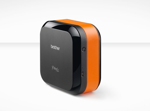 Labelprinter Brother P-touch Cube Plus TZe PT-E720BT desktop 24mm oranje-1