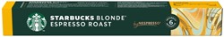 Koffiecups Starbucks espresso blonde roast 10 stuks