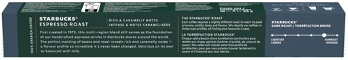 Koffiecups Starbucks espresso roast 10 stuks-1