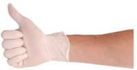 Handschoen CMT S latex poedervrij wit 100 stuks-3